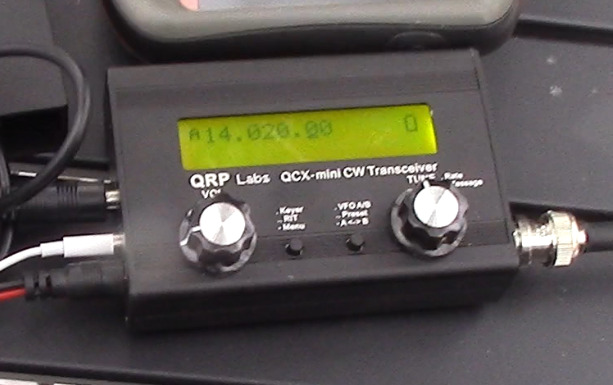 QRP Labs QCX-mini Transceiver (Top View)