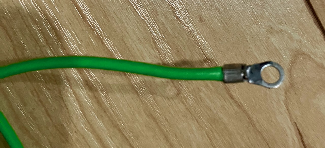 wire with ring terminal