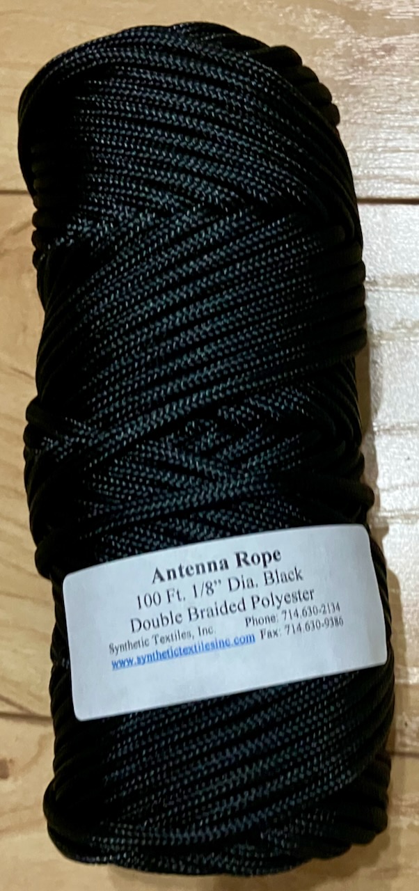 spool of antenna rope