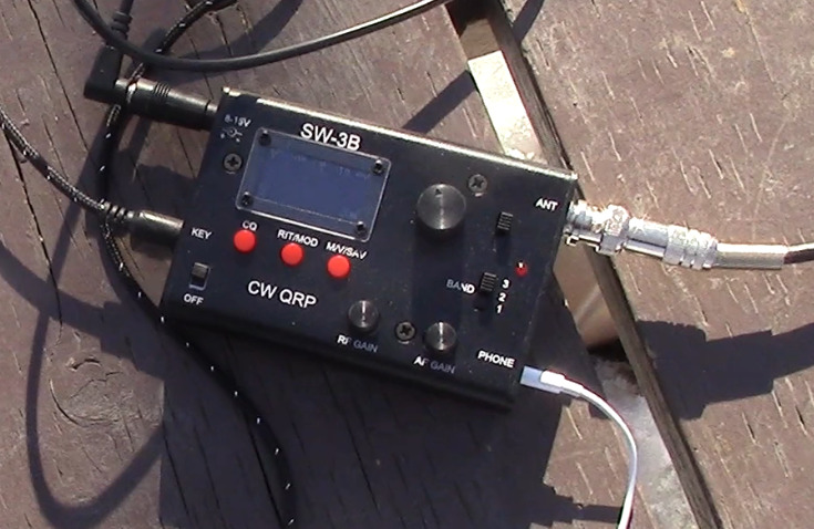 Venus SW-3B Transceiver (Top View)